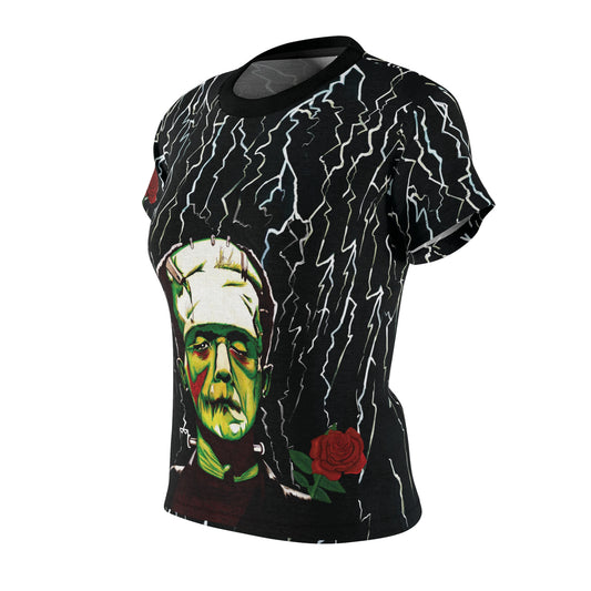 You Will Get noticed with this UNIQUE CENTRIC BY SHAKINAART Fine Art Frankenstein Monster T-Shirt! Perfect for horror movie enthusiasts, this eye-catching design is a must-have. Stand out from the crowd, and turn heads. goth girls Be Electric Shop now!