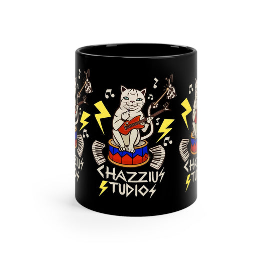 UNIQUE CENTRIC PUNK ROCK KITTY TEA MUG