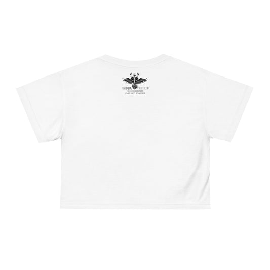 Galaxy Star Dog & Droid Crop Tee