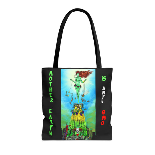 UNIQUE CENTRIC MOTHER EARTH DAY FINE ART BOUTIQUE TOTE BAG