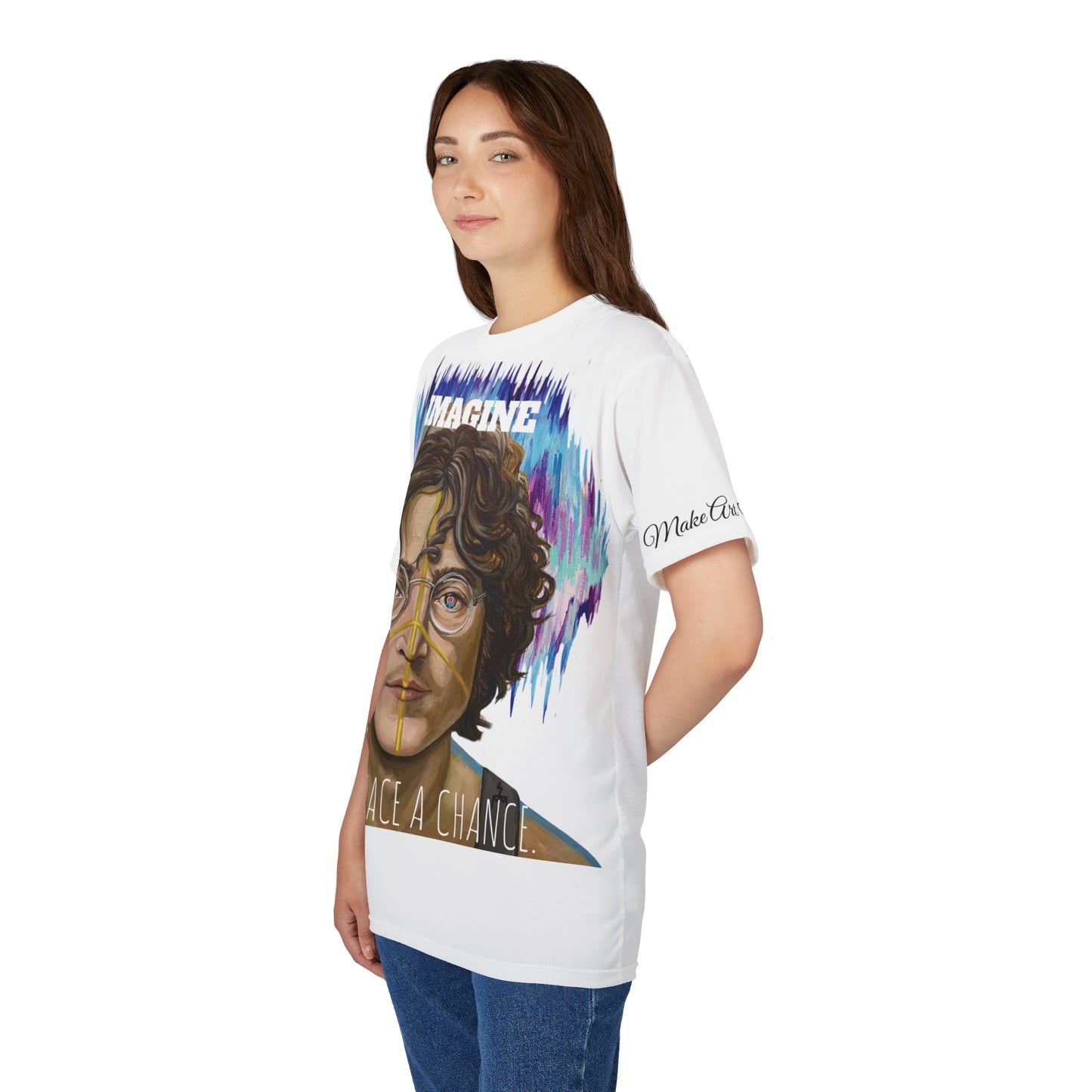 John Imagine "Give Peace a Chance" Fine Art Tee
