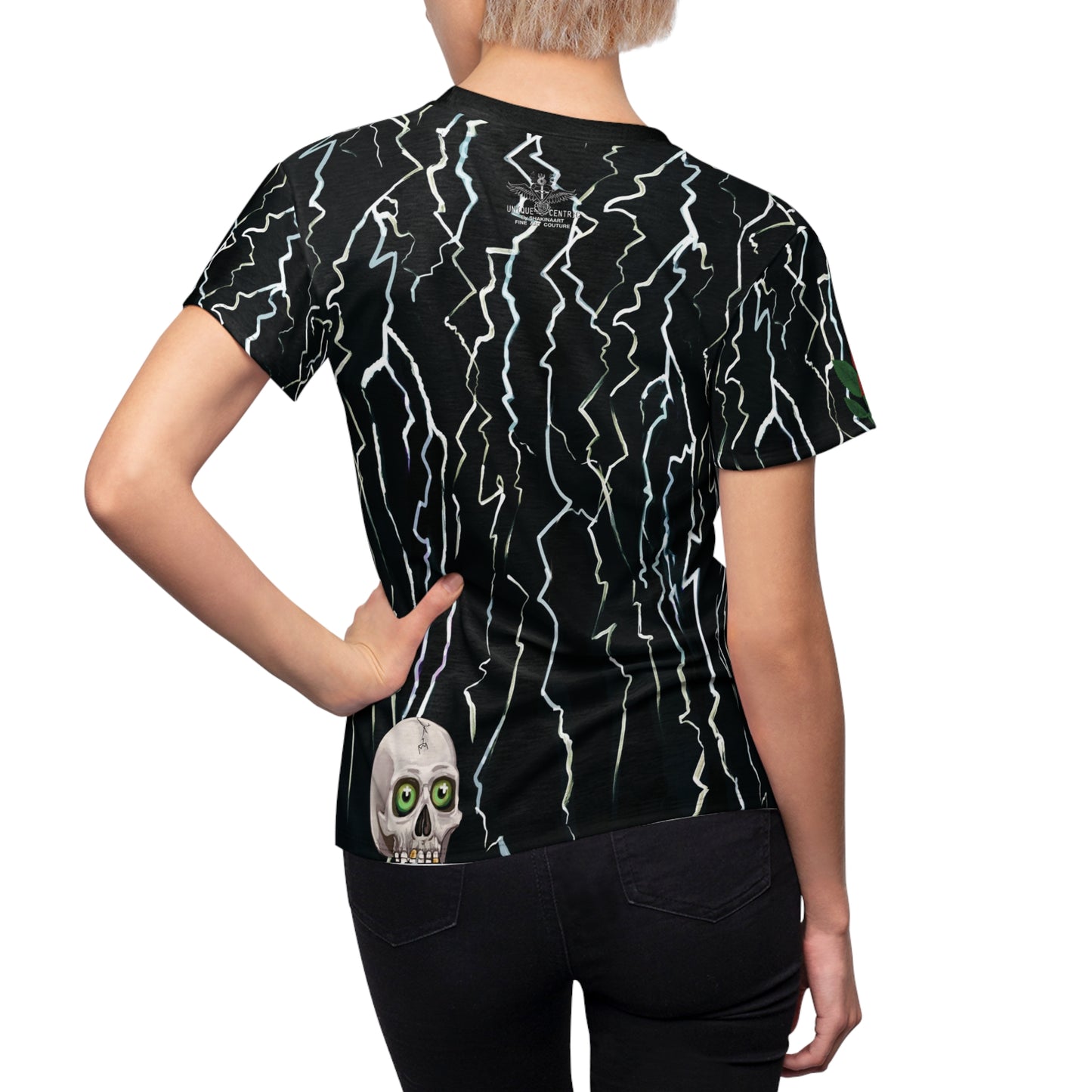 You Will Get noticed with this UNIQUE CENTRIC BY SHAKINAART Fine Art Frankenstein Monster T-Shirt! Perfect for horror movie enthusiasts, this eye-catching design is a must-have. Stand out from the crowd, and turn heads. goth girls Be Electric Shop now!