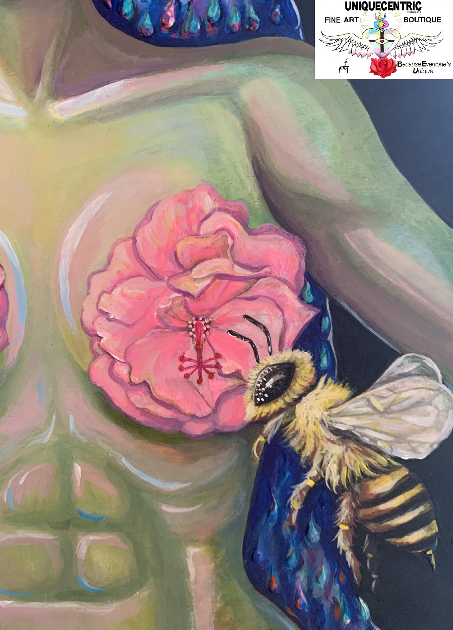 OG EARTH MAMA FINE ART PAINTING