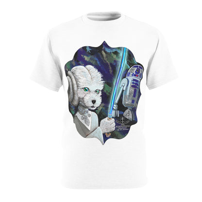 Space Dog & Droid Graphic T‑Shirt