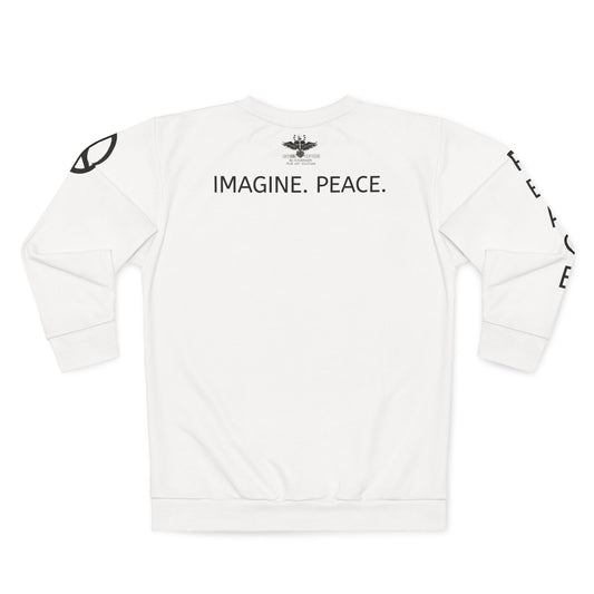 John "Imagine" — "Give Peace a Chance" Fine Art Couture Sweatshirt