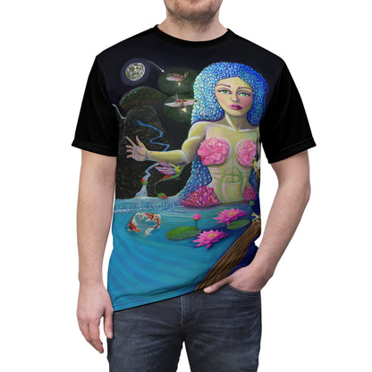 UNIQUE CENTRIC EARTH DAY IS EVERYDAY FINE ART TEE