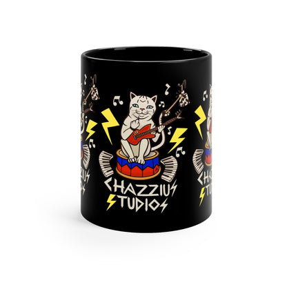 UNIQUE CENTRIC PUNK ROCK KITTY TEA MUG