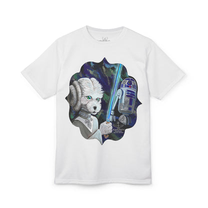 Space Dog & Droid Graphic T‑Shirt