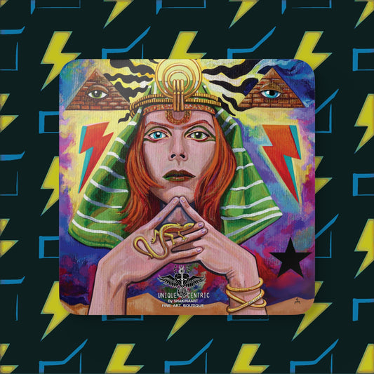DAVID BOWIE CELEBRATION DRINK COASTER 