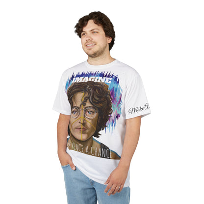 John Imagine "Give Peace a Chance" Fine Art Tee