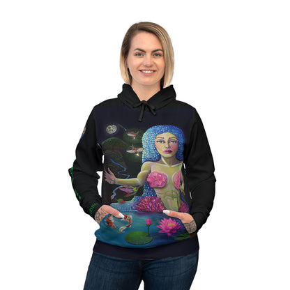 UNIQUE CENTRIC EARTH DAY IS EVERYDAY FINE ART HOODIE