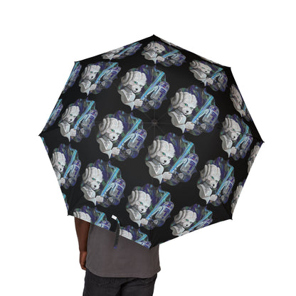 Galaxy Star Dog & Droid SCI FI Umbrella