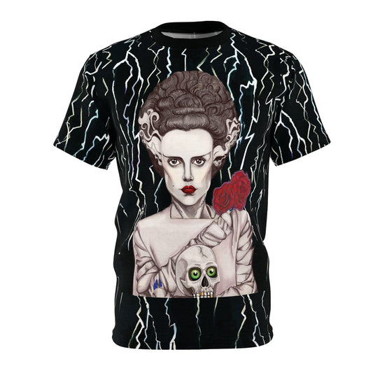 UNIQUE CENTRIC CORPSE BRIDE OF FRANKENSTEIN  FINE ART KING TEE