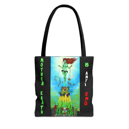UNIQUE CENTRIC MOTHER EARTH DAY FINE ART BOUTIQUE TOTE BAG