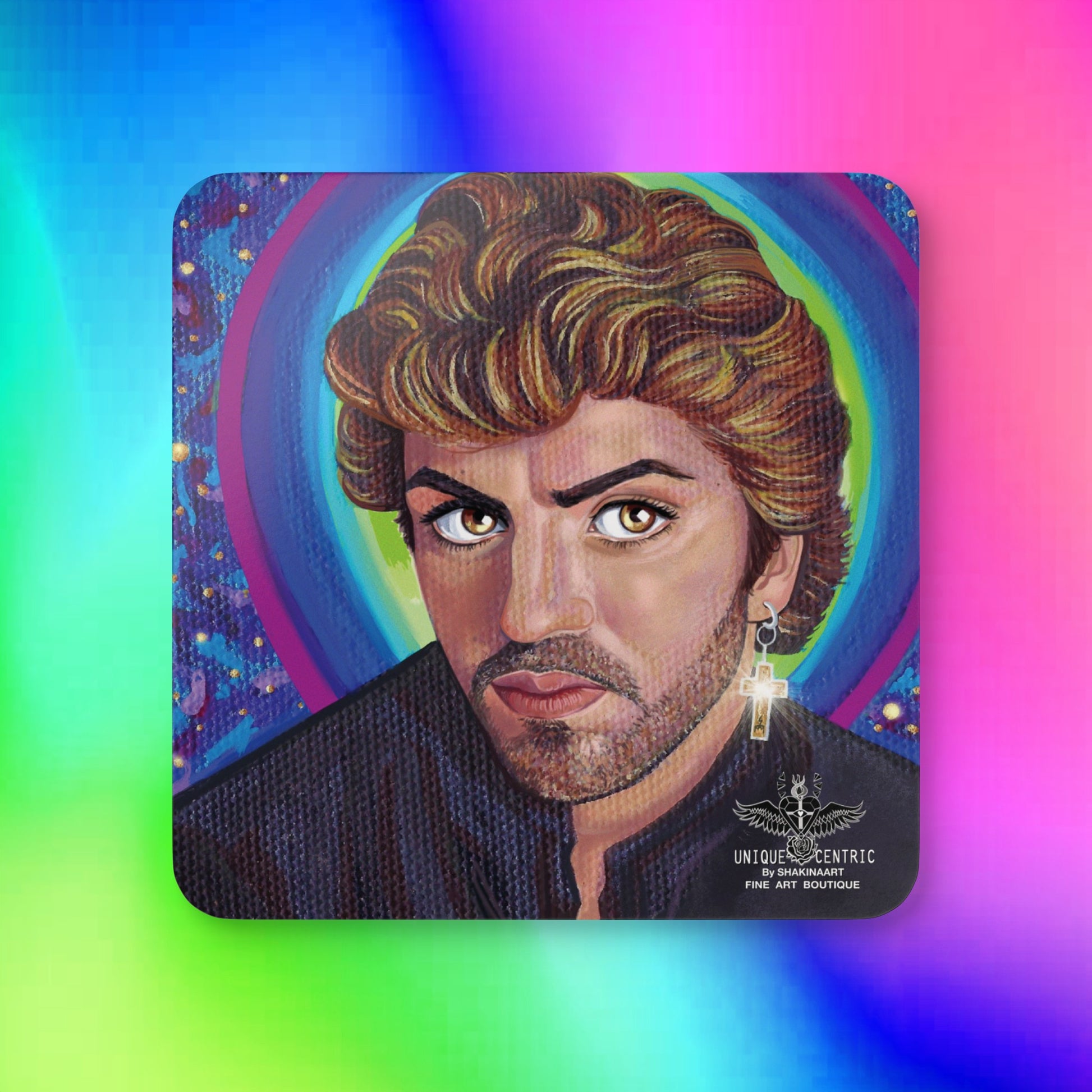 GEORGE MICHAEL FAITH WHAM! DRINK COASTER