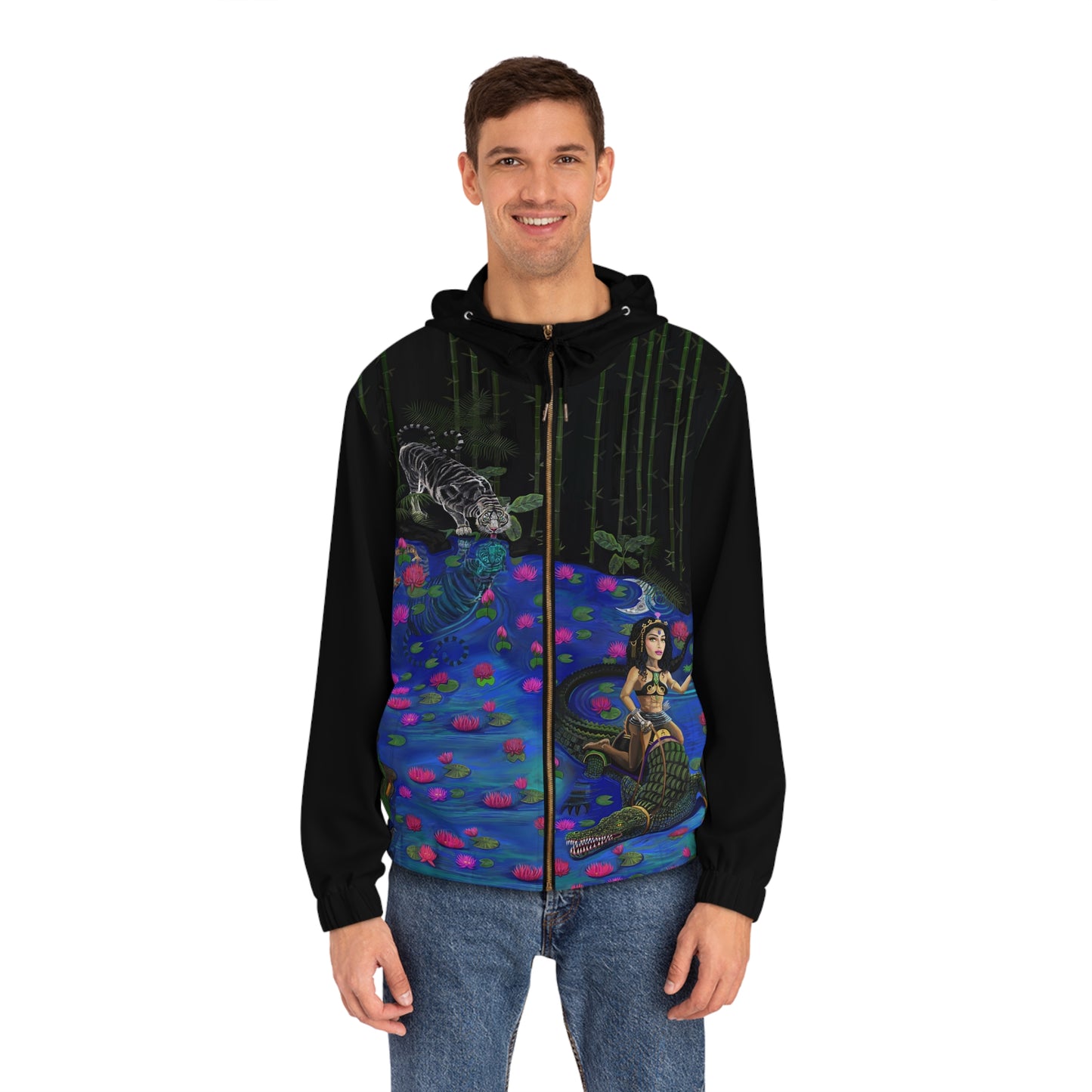 UNIQUE CENTRIC JACOB'S LADDER BEAUTY & THE BEAST Zip Up Hoodie