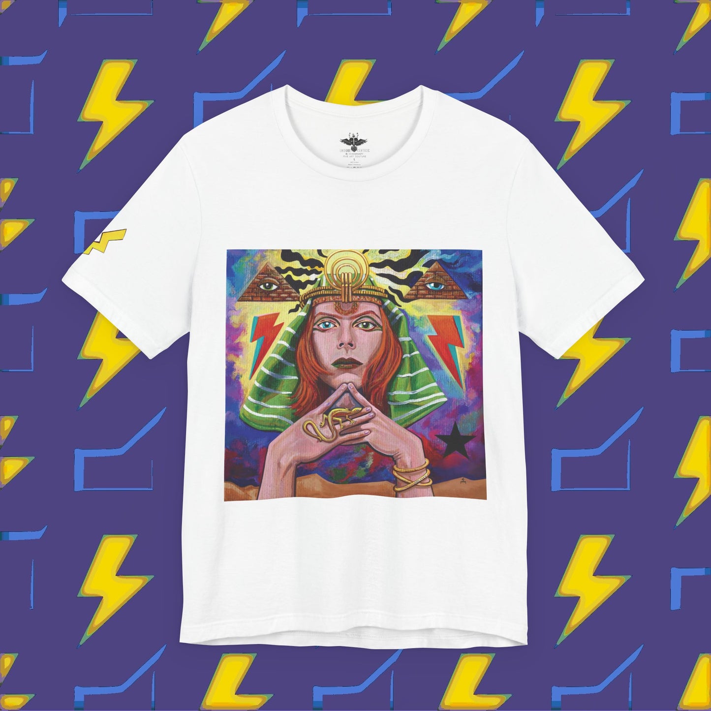 SPACE ODDITY DAVID BOWIE HEROES FINE ART TEE
