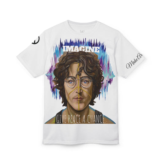John Imagine "Give Peace a Chance" Fine Art Tee