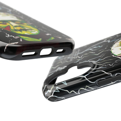 FRANKENSTEIN HALLOWEEN IPHONE 16 FINE ART DESIGNER PHONE CASE HORROR MOVIE ICON BORIS KARLOFF THUNDER HOLLYWOOD FILM PHONE COVER UNIQUE CENTRIC SHAKINAART