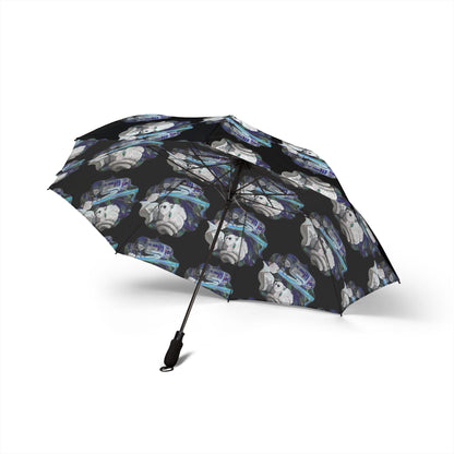Galaxy Star Dog & Droid SCI FI Umbrella