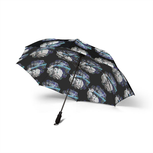 Galaxy Star Dog & Droid SCI FI Umbrella