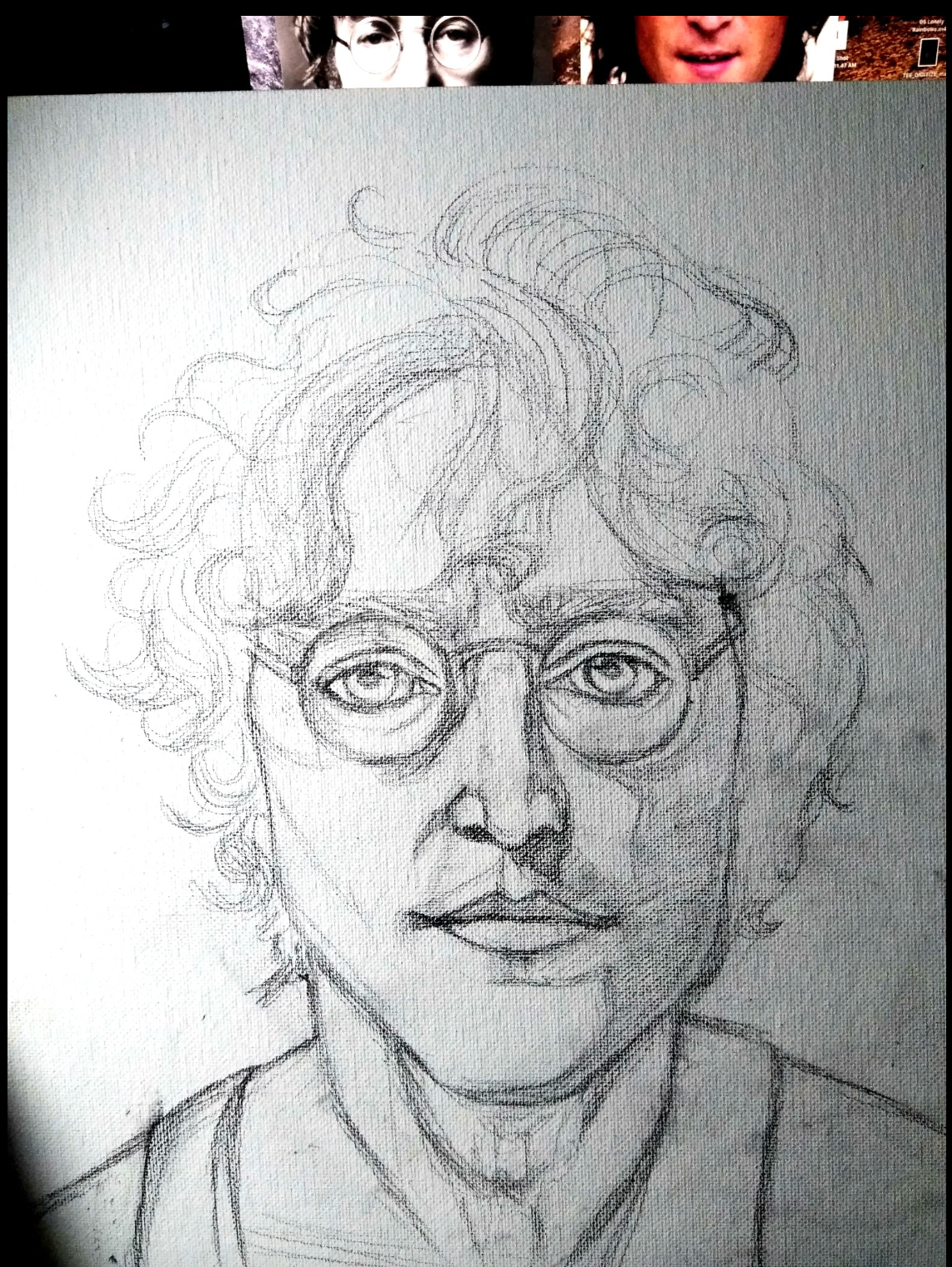 JOHN LENNON SHAKINAART SKETCH