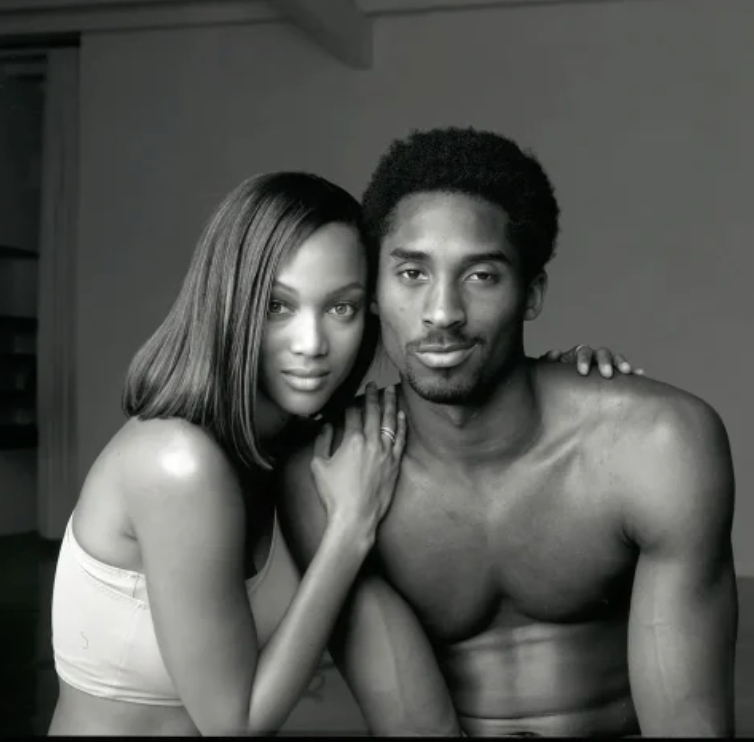 KOBE BRYANT AND TYRA BANKS 1999