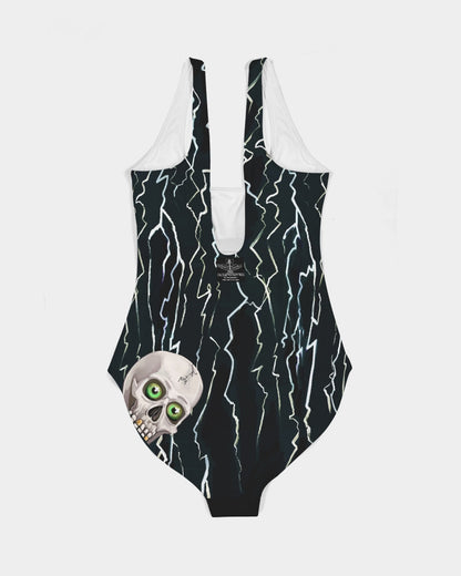 UNIQUE CENTRIC FRANKENSTEIN : IT'S ALIVE! HALLOWEEN FINE ART QUEEN BODYSUIT - shakinaart You Will Get noticed with this Frankenstein Monster bodysuit! Perfect for horror movie enthusiasts, this eye-catching design INSPIRED BY BORIS KARLOFF  is a must-have. Stand out from the crowd, and turn heads at the pool party or beach. GOTH Queens Shop now!